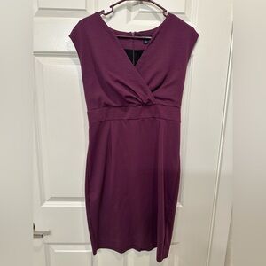 Banana Republic Deep Purple Business Dress